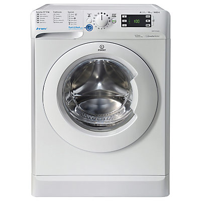 Indesit Innex BWE101684XW Freestanding Washing Machine 10kg Load, A+++ Energy Rating, 1600rpm Spin, White